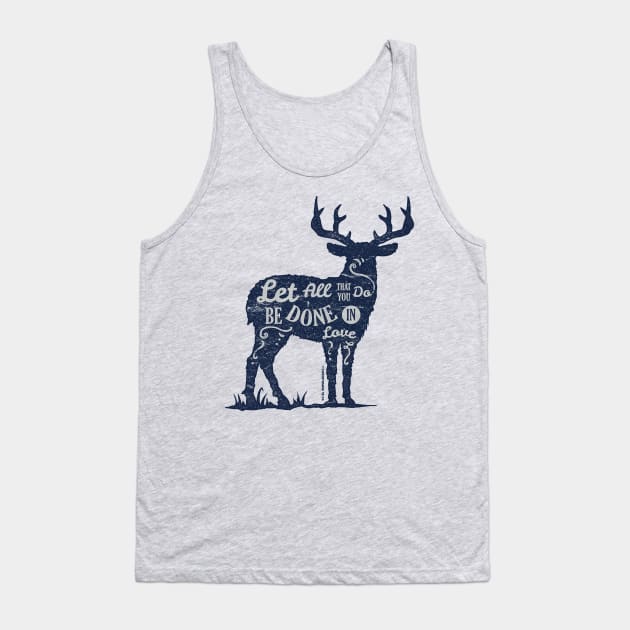 Deer Tank Top by Original_Wicked